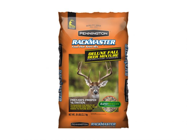 Rackmaster delux fall deer food plot mixture