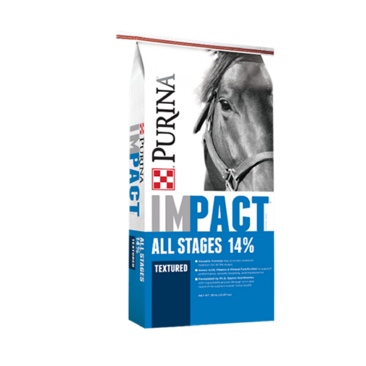 Impact All Stages 14% Textured Horse Feed