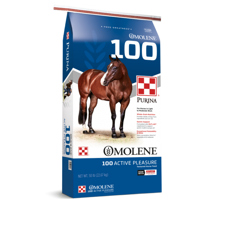 Purina Omolene #100 Active Pleasure Horse Feed