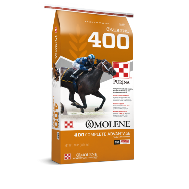 Purina Omolene 400 Complete Advantage Horse Feed