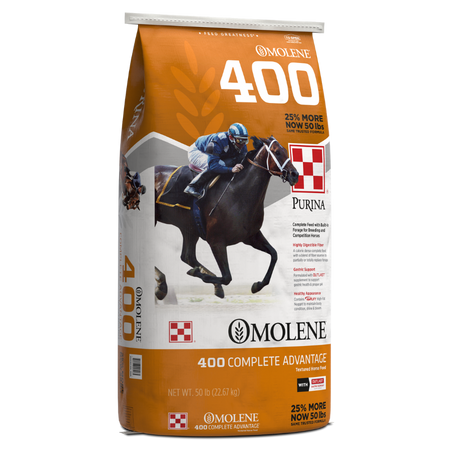 Purina Omolene 400 Complete Advantage Horse Feed