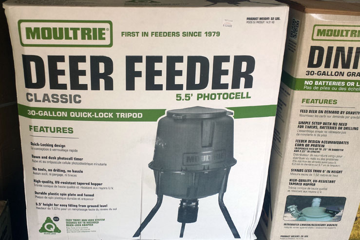 Moultrie Deer Feeder Cherokee Feed Seed