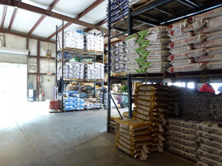 Warehouse at Cherokee Feed & Seed