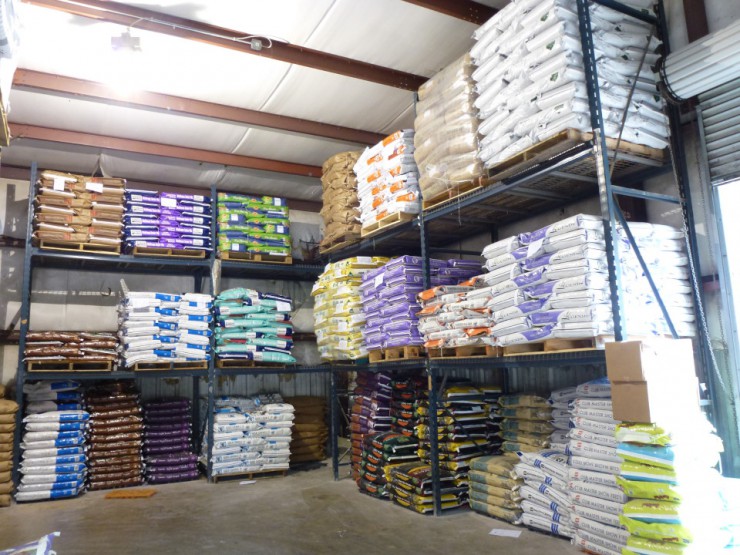 Warehouse at Cherokee Feed & Seed