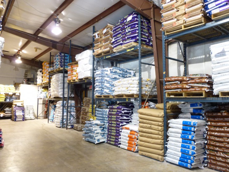 Warehouse at Cherokee Feed & Seed