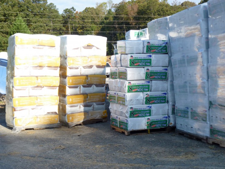 Shavings Bags at Cherokee Feed & Seed