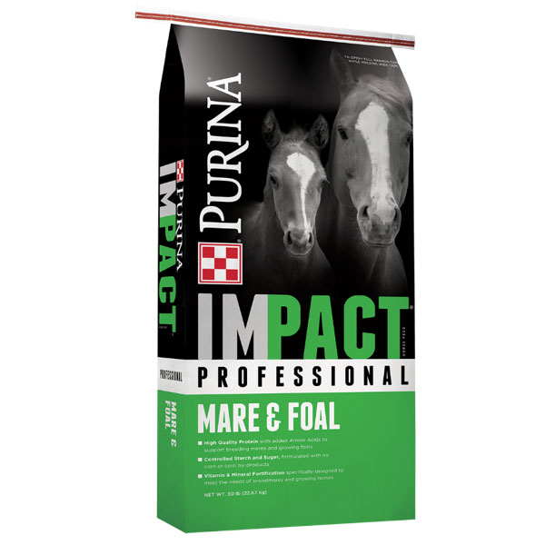 Purnia Impact Professional Mare & Foal Horse Feed - Cherokee Feed & Seed, Georgia