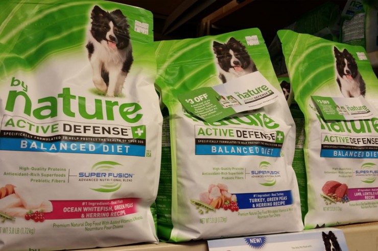 By Nature dog food is available at Cherokee Feed & Seed stores.