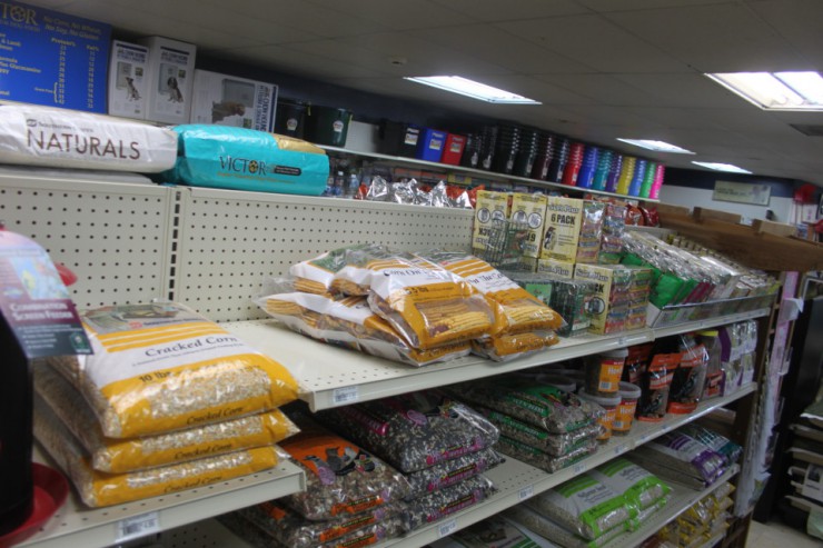 Cherokee Feed & Seed carries bird feed and feeders as well as seeds and plants.