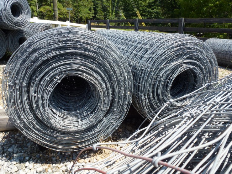 Metal Fencing at Cherokee Feed & Seed