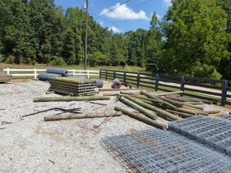 Pressure Treated Wood Fencing at Cherokee Feed & Seed