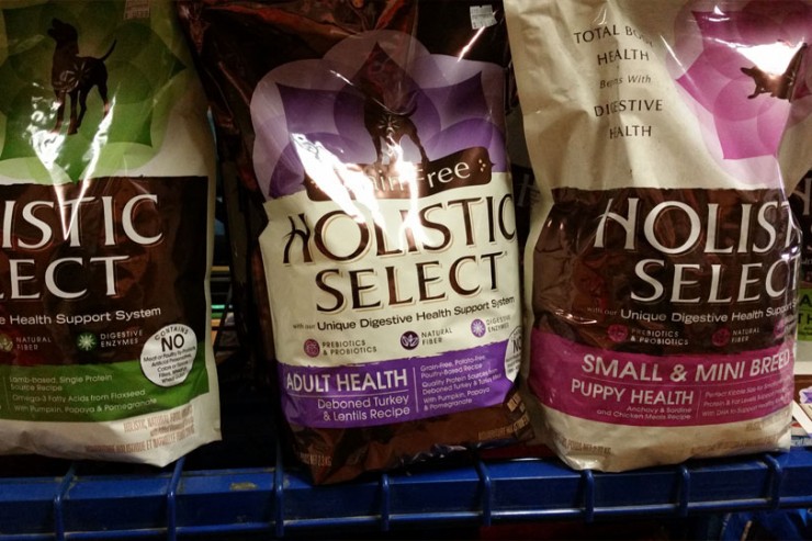 Holistic Select dog food is available at Cherokee Feed & Seed stores.