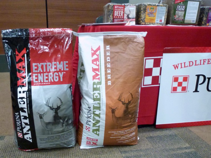 Find Purina AntlerMax deer feed at Cherokee Feed & Seed stores.