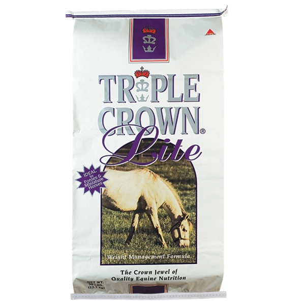 Triple Crown 12% Lite Pelleted Horse Feed 50 lb