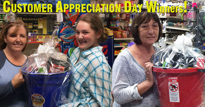 Customer Appreciation Day Winners 2015!