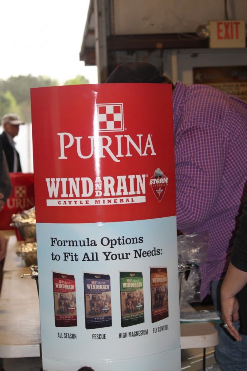 Purina Wind and Rain Cattle Mineral seminar at Cherokee Feed & Seed