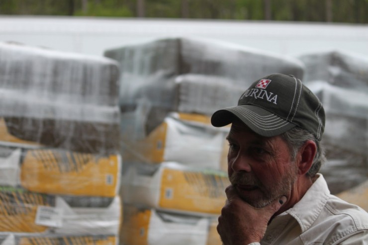 Customers at the Purina Cattle Mineral Meeting at Cherokee Feed & Seed in Ball Ground, GA