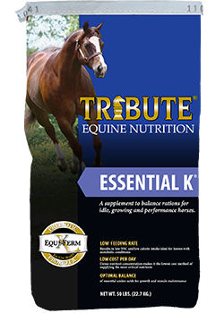 Tribute Essential K Horse Feed bag