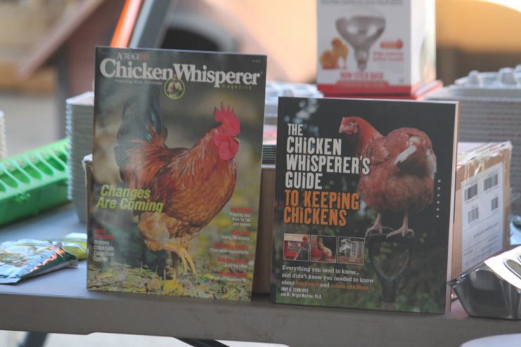 The Chicken Whisperer Andy Schneider at Cherokee Feed & Seed
