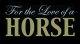 For the Love of a Horse Rescue logo