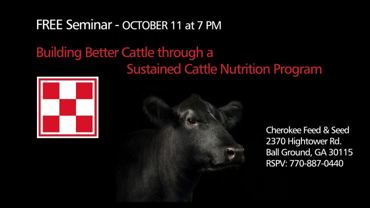 Free Cattle Seminar