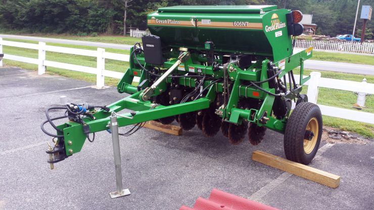 Grain drill seed drill rentals at Cherokee Feed & Seed stores
