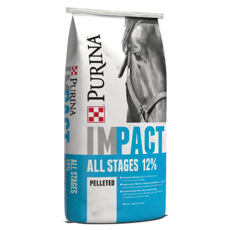 Impact All Stages 12% Pelleted Horse Feed