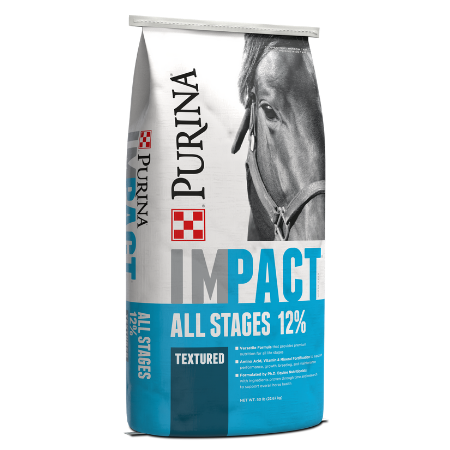Impact All Stages 12% Textured Horse Feed