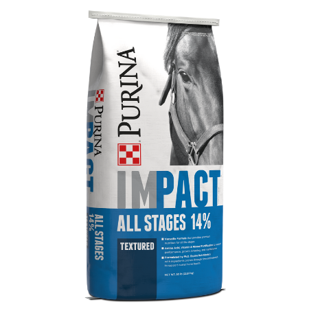 Impact All Stages 14% Textured Horse Feed