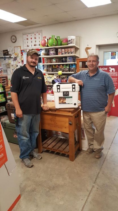 Congratulations to Mark Short on winning the K2 20 Quart Cooler at our Sportsmen's Day Event