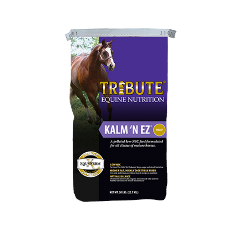 Tribute Kalm 'N EZ Pellted is available at Cherokee Feed & Seed in Ball Ground, GA