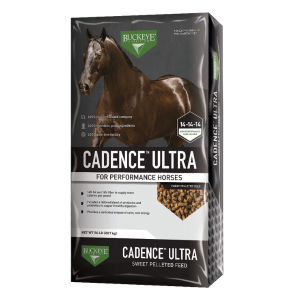 Buckeye Cadence Ultra Horse Feed 50-lb bag