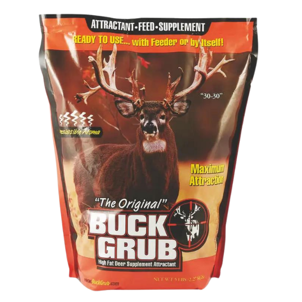 Buck Grub Attractant Deer Feed. 5-lb bag.