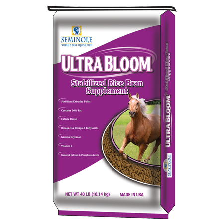 Seminole Ultra Bloom Horse Feed. 40-lb bag,