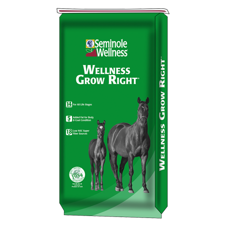 Seminole Wellness Grow Right Horse Feed