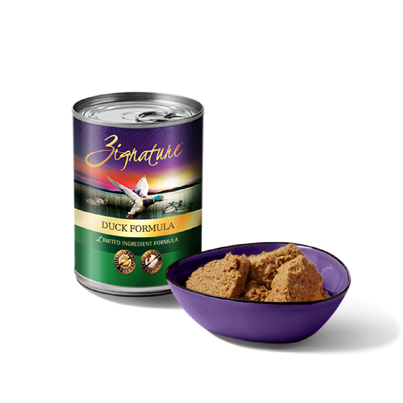 Zignature Canned Duck Formula