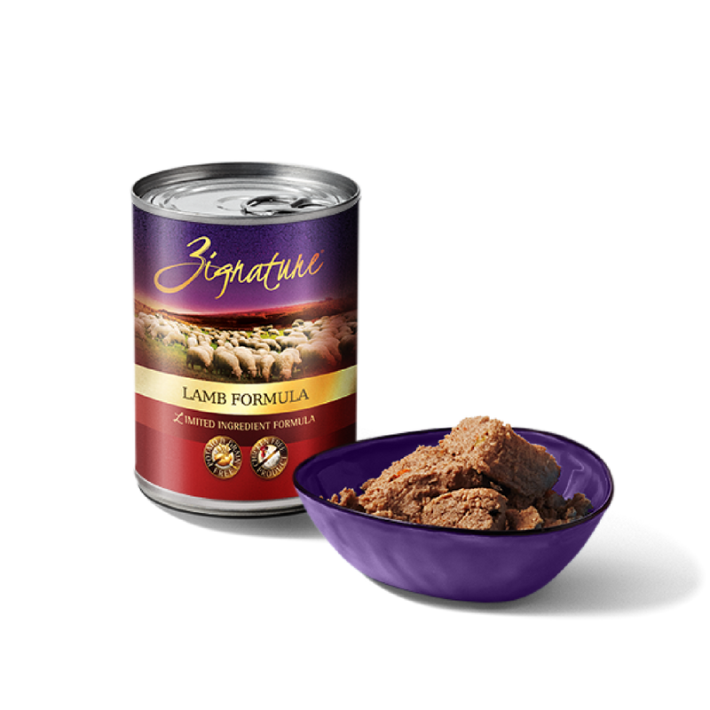 Zignature Canned Lamb Formula