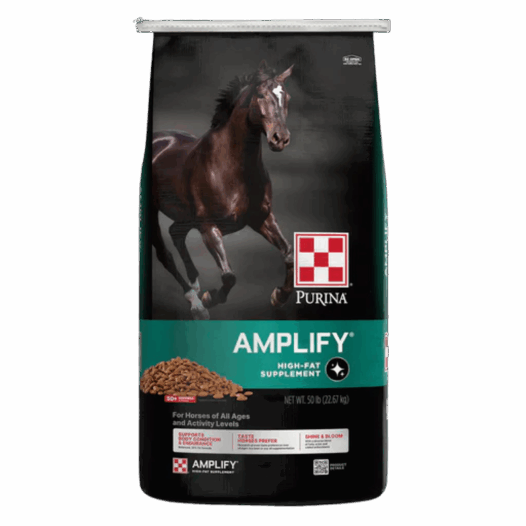 Purina Amplify High-Fat Supplement 50-lb bag