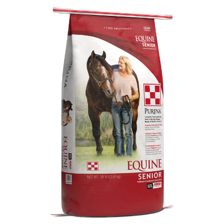 Purina Equine Senior Horse Feed 50-lb