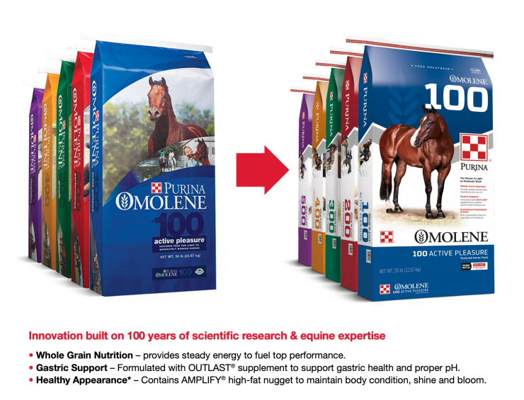 Purina Omolene with Outlast Supplement