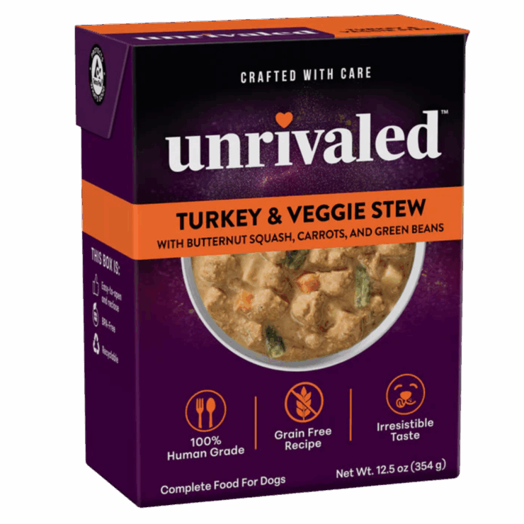 box of Unrivaled Turkey & Veggie Stew