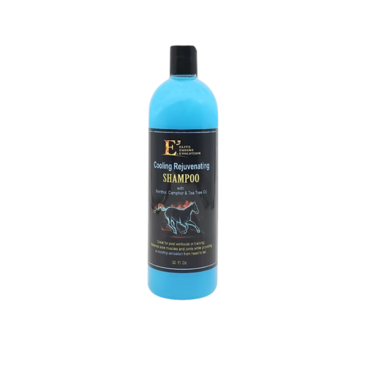 bottle of E3 Cooling and Rejuvenating Shampoo