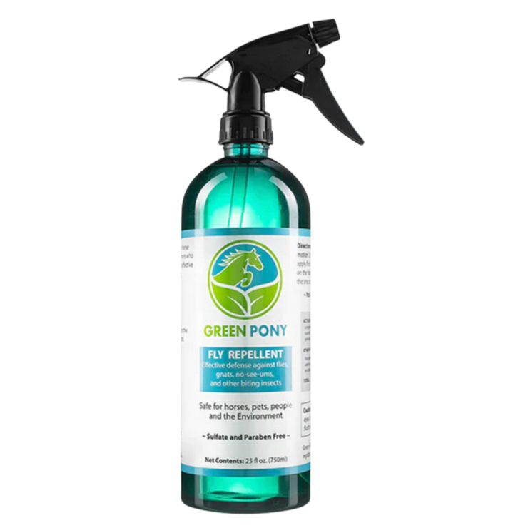 bottle of Green Point Fly Spray
