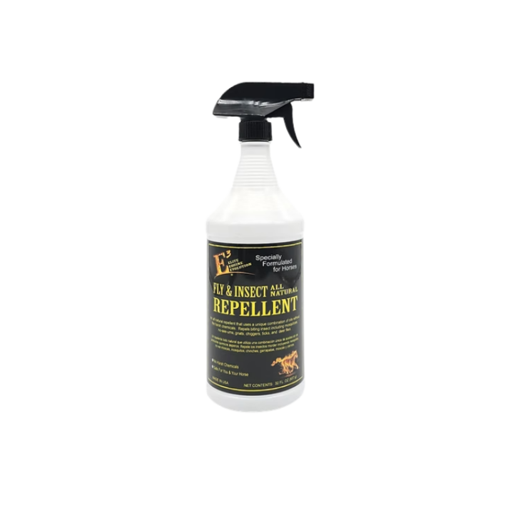 bottle of E3 Fly & Insect Repellent Spray