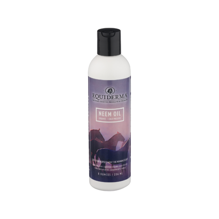bottle of Equiderm Organic Neem Oil