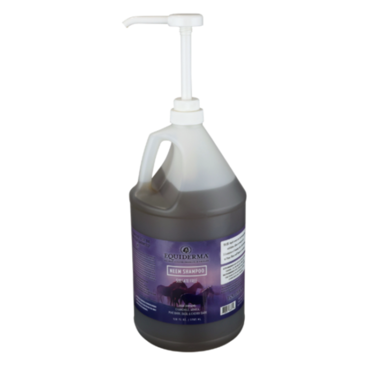 Equiderma Neem Shampoo Gallon with pump. 