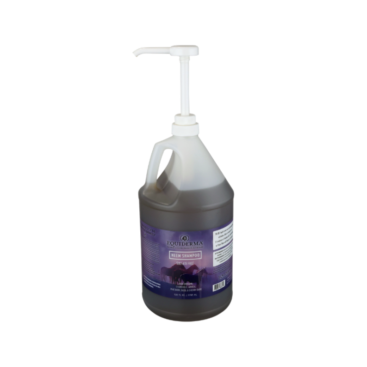 Jug of Equiderma Neem Shampoo Gallon