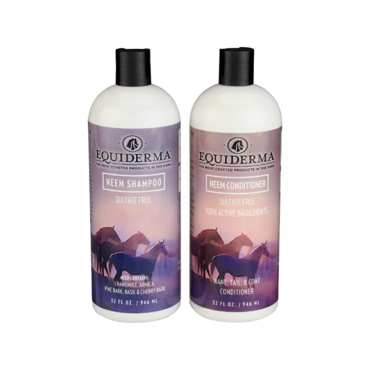 bottles of Equiderma Silky Smooth Combo