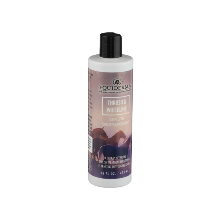 bottle of Equiderma Thrush & Whiteline 16oz