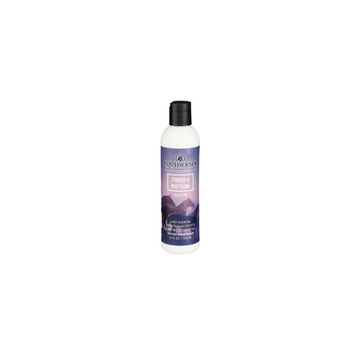 bottle of Equiderma Thrush & Whiteline 8oz